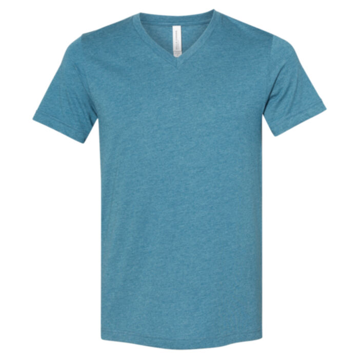 Heather CVC V-Neck Tee Thumbnail